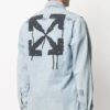 Camisas de manga larga de Denim Arrows para hombre