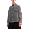 Camisas de manga larga de Denim para hombre Off-White, color marrón