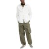 Camisas de manga larga Off-White para hombre FW22 con estampado de flechas, versión en blanco