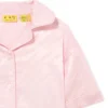 Camisas de satén Off Jacquard