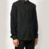 Camisas Denim con estampado de flechas, versión básica, negra