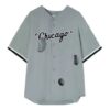 Camisas Off-White x New Era x MLB Miami Marlins «Gris claro y negro»