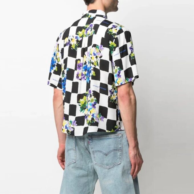 Camisas oversize para hombre SS21, color blanco