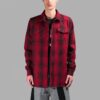 Camisas rojas a rayas y cuadros Off-White para hombre