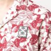 Camisas rojas de manga corta Off-White para hombre C/O VIRGIL ABLOH Flowers