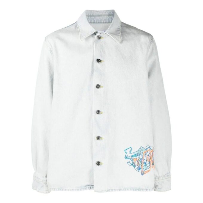 Camisas vaqueras con grafitis
