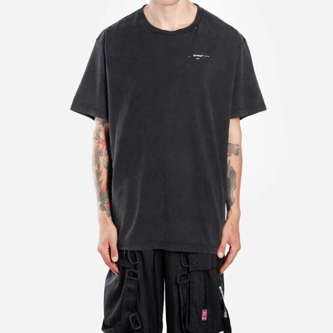 Camiseta Abstract Arrows «Negro»