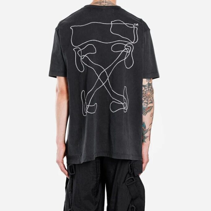 Camiseta Abstract Arrows «Negro»