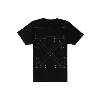 Camiseta ajustada Backbone 3M Arrows negra