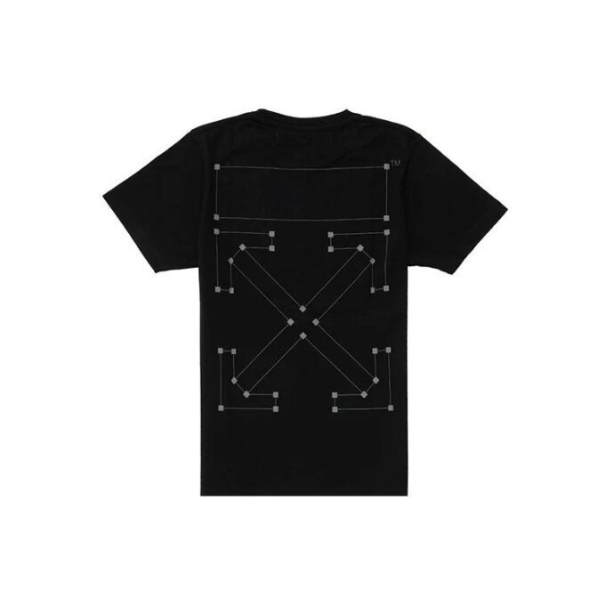 Camiseta ajustada Backbone 3M Arrows negra