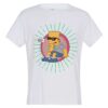 Camiseta ajustada Bart Glasses SS «Blanca»