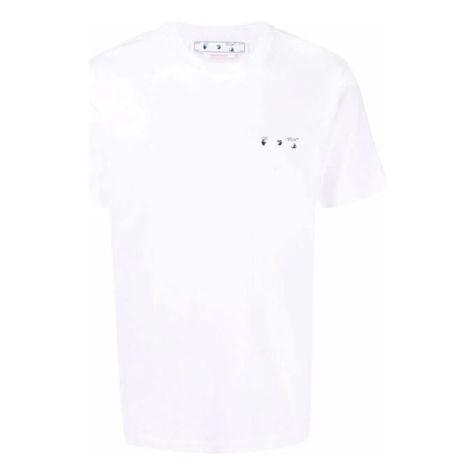 Camiseta ajustada Caravaggio Paint «Blanco Negro»