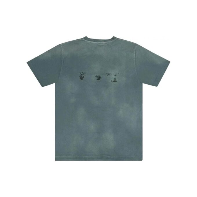 Camiseta ajustada con logo vintage «Teal»