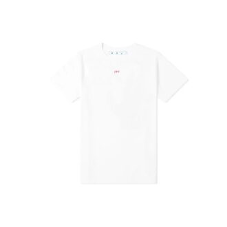Camiseta ajustada de manga corta con estampado «Blanco/Rojo» en Pantalones Cortos
