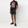 Camiseta ajustada de manga corta con estampado Caravaggio «Negro»