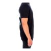 Camiseta ajustada de manga corta con estampado «Negro/Blanco» en Pantalones Cortos