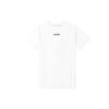 Camiseta ajustada de manga corta Marker «Blanco/Azul»