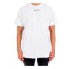 Camiseta ajustada de manga corta Marker «Blanco/Azul»
