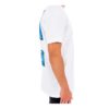 Camiseta ajustada de manga corta Marker «Blanco/Azul»