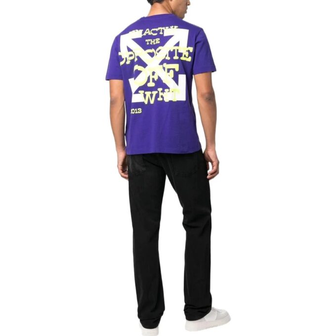 Camiseta ajustada Opposite Arrow «Purple»