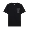 Camiseta ajustada Outline Double Arrow