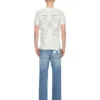 Camiseta ajustada Outline Double Arrow