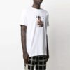 Camiseta ajustada para niños Caravaggio «Blanco/Negro»