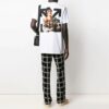 Camiseta ajustada para niños Caravaggio «Blanco/Negro»