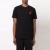 Camiseta ajustada Starred Arrow «Negro/Rojo»