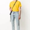 Camiseta amarilla de hombre con logo de Off-White