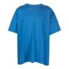 Camiseta azul de manga corta con cuello redondo y logo grande en la espalda para hombre de Off-White