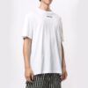 Camiseta blanca con estampado de logotipo para hombre de Off-White