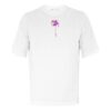 Camiseta blanca de algodón de corte holgado, cuello redondo y manga corta para hombre de Off-White