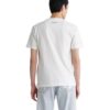 Camiseta blanca de manga corta con cuello redondo y estampado de flechas diagonales de Off-White para hombre, colección FW22