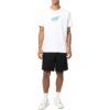Camiseta blanca de manga corta con cuello redondo y logotipo bordado para hombre de Off-White, colección primavera-verano 2022