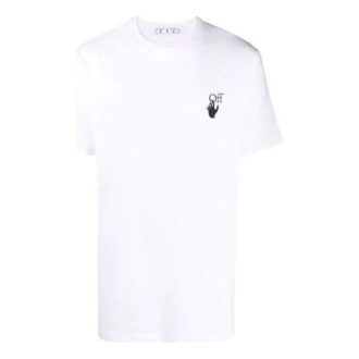 Camiseta blanca de manga corta con estampado Caravaggio de Off-White para hombre, colección FW21