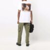 Camiseta blanca de manga corta con estampado Caravaggio de Off-White para hombre, colección FW21