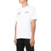 Camiseta blanca de manga corta con estampado de logotipo Off-White para hombre, colección primavera-verano 2022