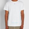 Camiseta blanca de manga corta con estampado de Marilyn Monroe para hombre de Off-White