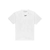 Camiseta blanca de manga corta con estampado del logotipo de Caravaggio en la espalda, colección primavera-verano 2020