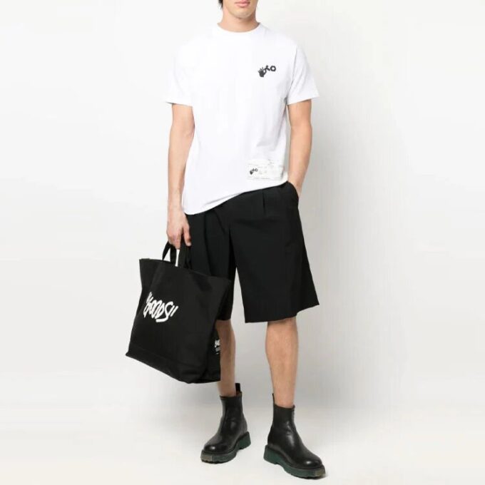 Camiseta blanca de manga corta con estampado del logotipo de Off-White Men’s x Teenage Engineering