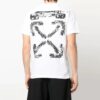 Camiseta blanca de manga corta con estampado del logotipo de Off-White Men’s x Teenage Engineering