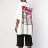 Camiseta blanca de manga corta con estampado en la espalda 2/5 de Off-White para hombre