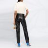 Camiseta blanca de manga corta, cuello redondo y corte entallado Off-White SS21