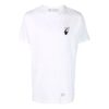 Camiseta blanca de manga corta lisa con flecha Caravaggio de Off-White para hombre