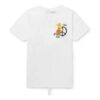 Camiseta blanca de manga corta Off-White Men’s x The Simpsons/ The Simpsons Crossover Printing, versión estándar