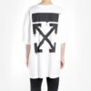 Camiseta blanca de manga corta Off-White para hombre C/O VIRGILABLOH Simpson Arrow