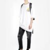 Camiseta blanca de manga corta Off-White para hombre C/O VIRGILABLOH Simpson Arrow
