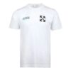 Camiseta blanca de manga corta Off-White para hombre, colección primavera-verano 2022, con estampado clásico de flechas y letras