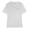 Camiseta blanca de manga corta Off-White para hombre de la colección primavera-verano 2022 con el logotipo Caravaggio Arrow